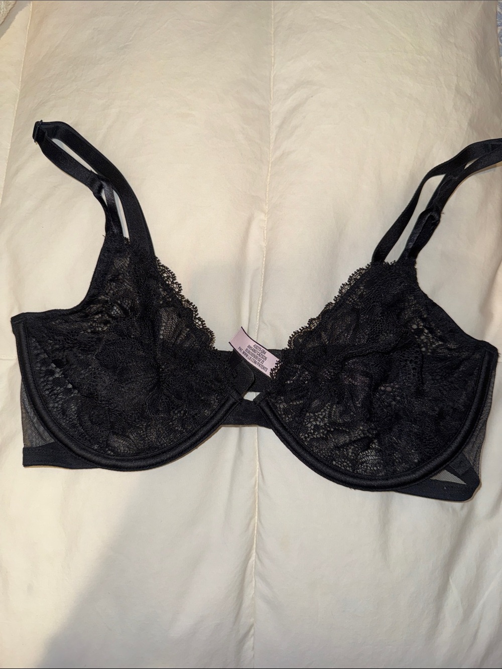 Victoria's Secret Black Lace Underwire Bra